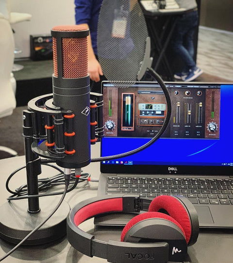 Antelope Audio introduced the world’s first bus-powered microphone - Edge Go