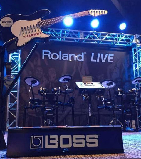 Roland LIVE—Ready to rock the GRAMMY Museum