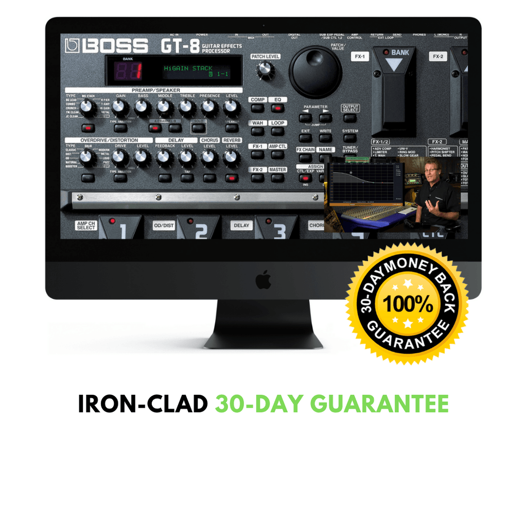ギター Roland BOSS GT-8 Roland (Boss) GT-8 Tutorial – ProAudioEXP