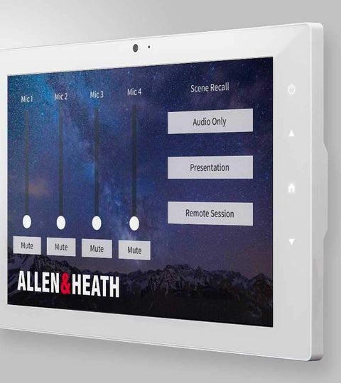 Allen & Heath merges control platforms from Crestron, Extron, and AMX by Harman