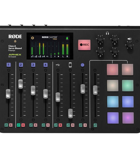 RØDECaster Pro gets an update with its multitrack to SD card recording