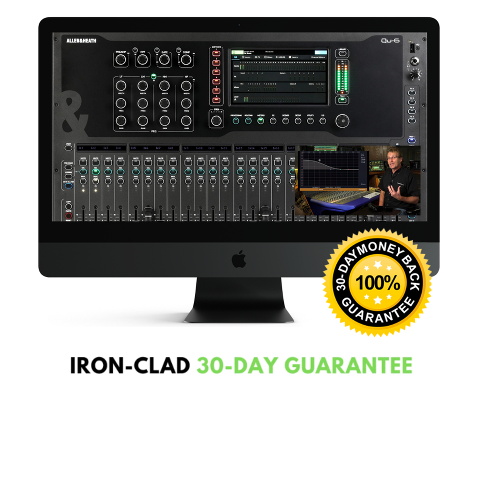 Allen and Heath Qu Series Video Tutorial (Qu-5, Qu-6, Qu-7)